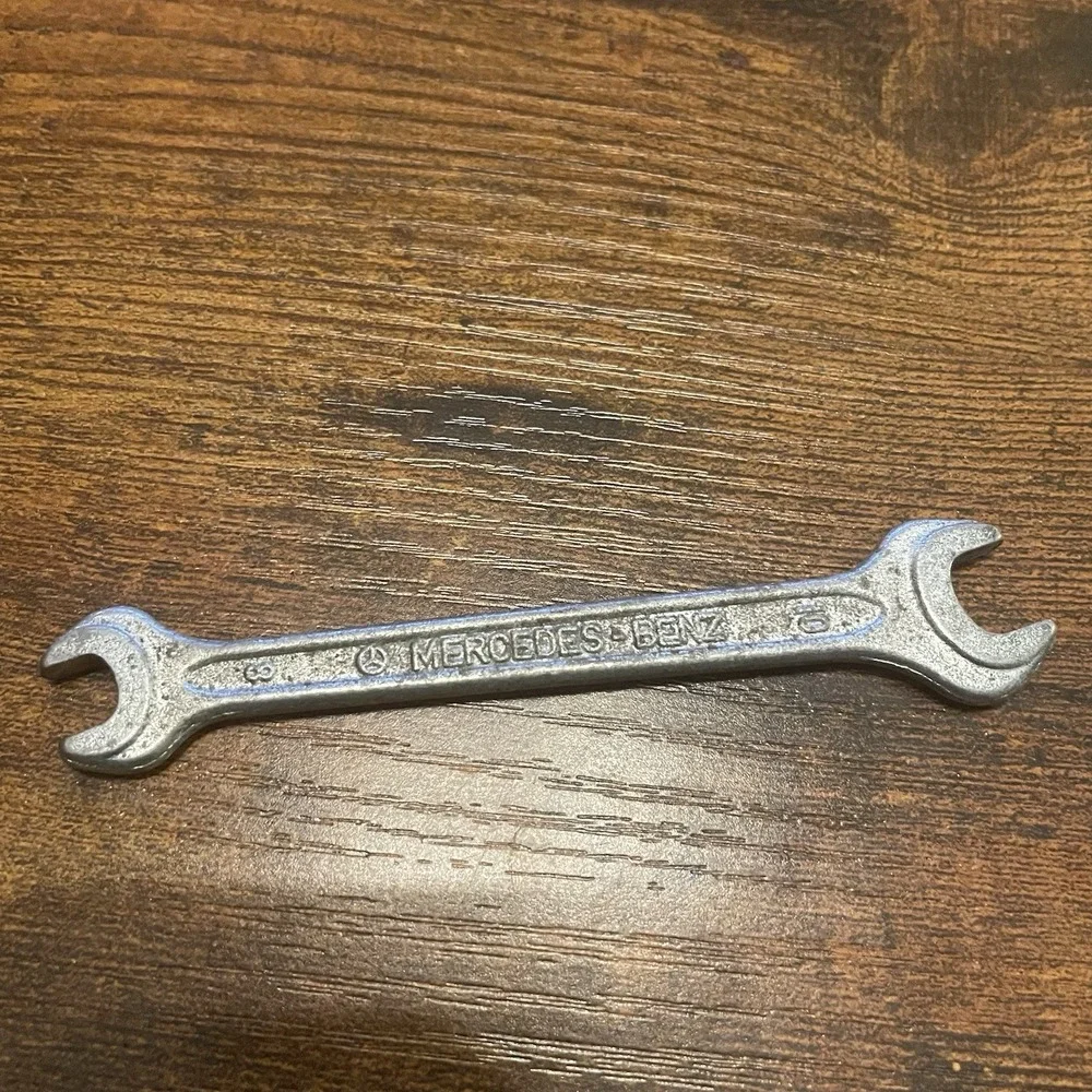 ✅Mercedes Vintage Trunk Tool Kit 8mm 10mm Wrench Heyco Germany DIN 895#️⃣0474